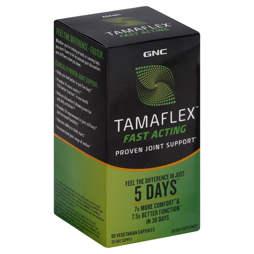 Gnc Tamaflex Fast Acting Proven Joint Support Capsules (60 ct)