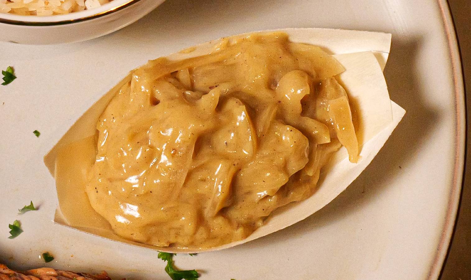 Sauce Oignons Moutarde Citron