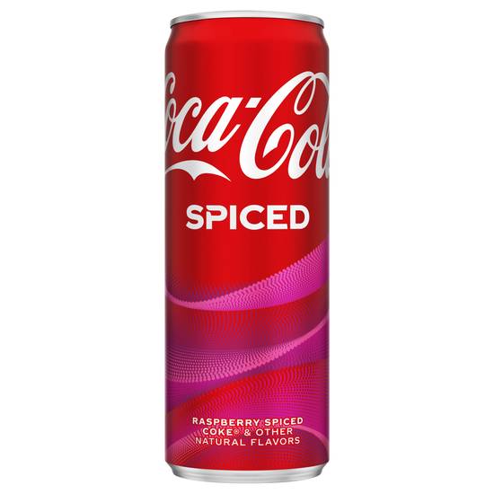 Coca-Cola Spiced (12 fl oz) (raspberry)