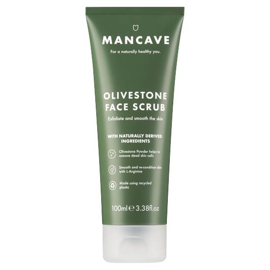 Mancave Olivestone Face Scrub