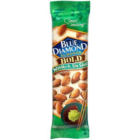 Blue Diamond Almonds Bold Wasabi & Soy Sauce 1.5oz