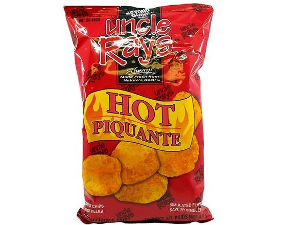 Uncle Rays Chips Hot 150g