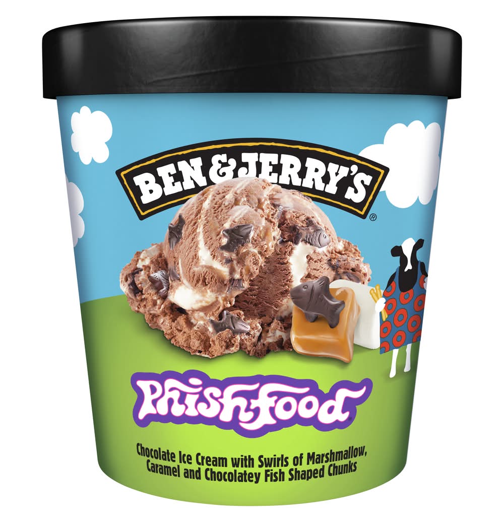 Ben & Jerry's Ice Cream, Phish Food (458mL)