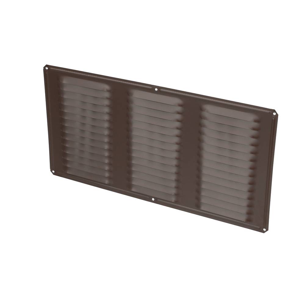 Air Vent 8-in X 16-in Brown Aluminum Soffit Vent | 84212