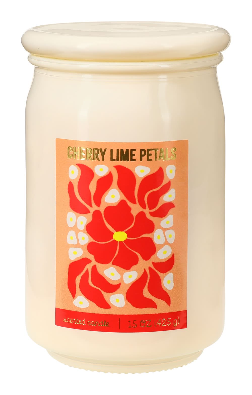 Scented Candles 15oz Cherry Lime Petals