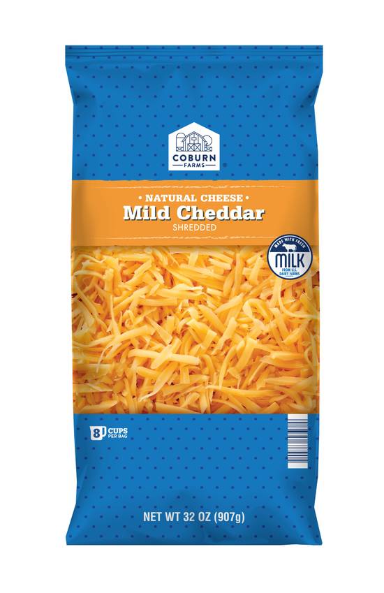 Coburn Farms Mild Cheddar Natural Cheese (2 lbs)