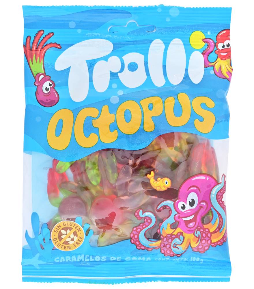Trolli GOMITAS OCTOPUS PAQ*100G
