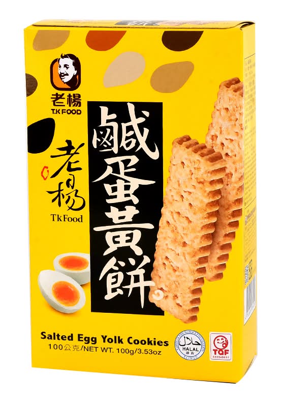 老楊 鹹蛋黃餅 (100 g)