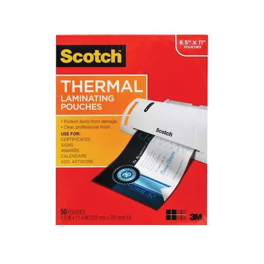 Scotch Thermal Laminating Pouches (5 ct)