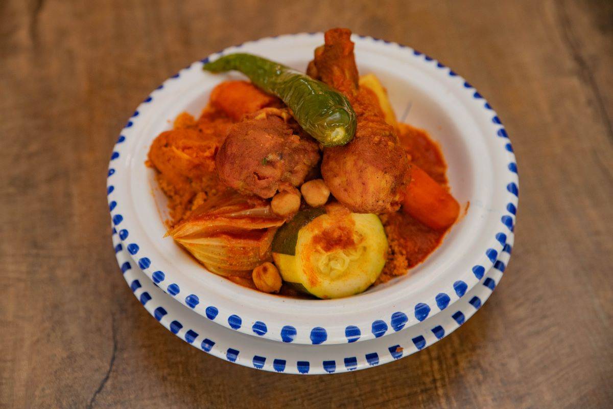 Couscous poulet a la tunisienne