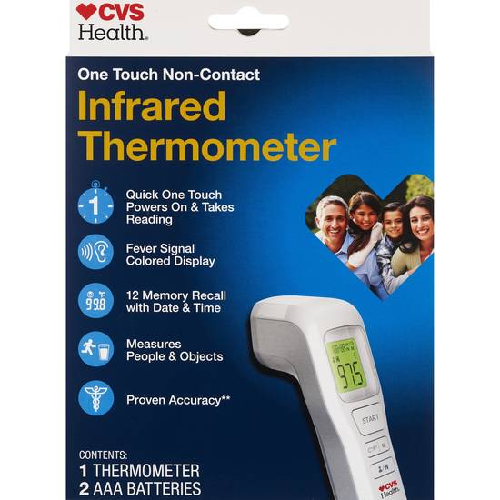 CVS Health One Touch Non-Contact Infrared Thermometer