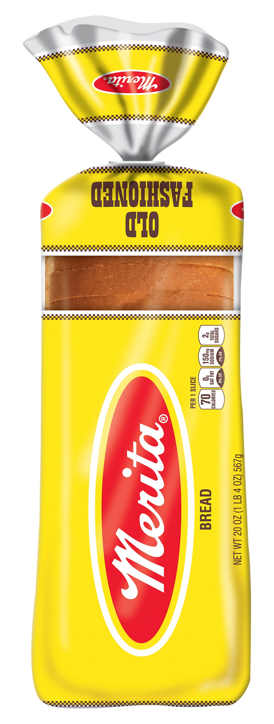 Merita Old Fashion White Sliced Bread (20 oz)