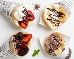 【発酵焦がしバターとタピオカ粉配合モチモチクレープ】crepe MoChu