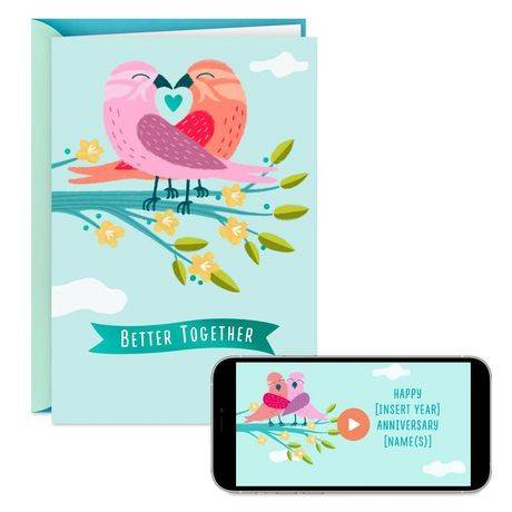 Hallmark Personalized Video Anniversary Card (1 unit)