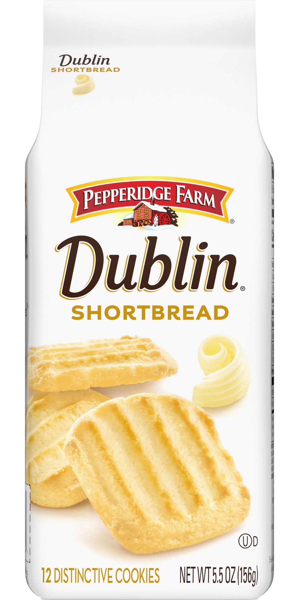 Pepperidge Farm Dublin Shortbread Cookies (5.5 oz, 12 ct)