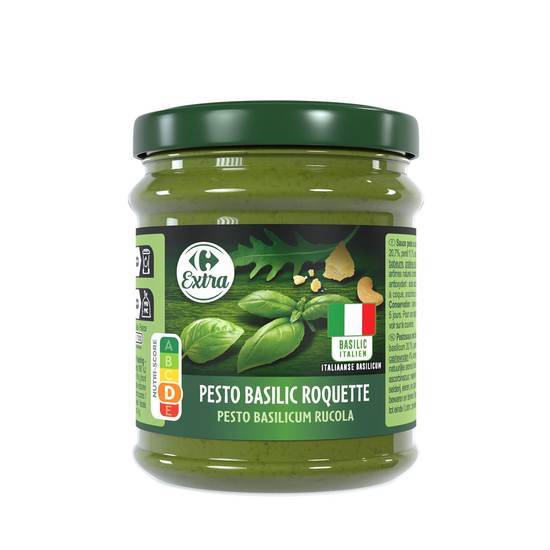 Carrefour Extra - Sauce pesto basilic roquette