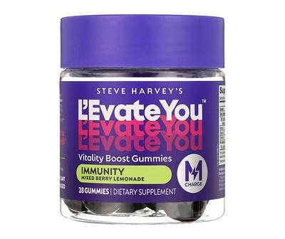 L'Evate You Immunity Vitality Boost Gummies, 28-Count