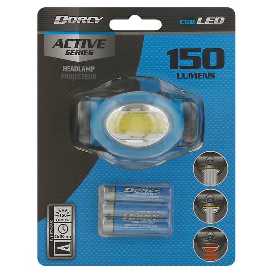 Dorcy Cob Led 150 Lumens Headlamp