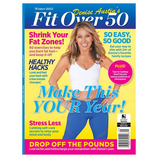 Denise Austin's Fit Over 50 03.2021 Make This Your Year Magazine