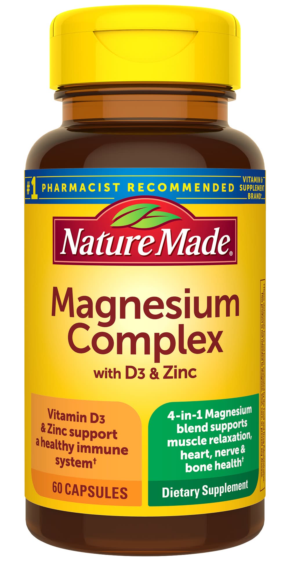 Nature Made Magnesium Complex Dietary Supplements (60 ct)