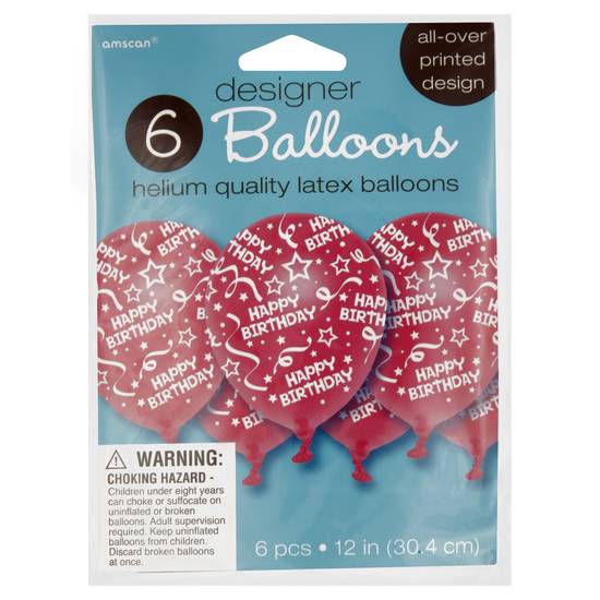 Amscan Balloons (6 ct)