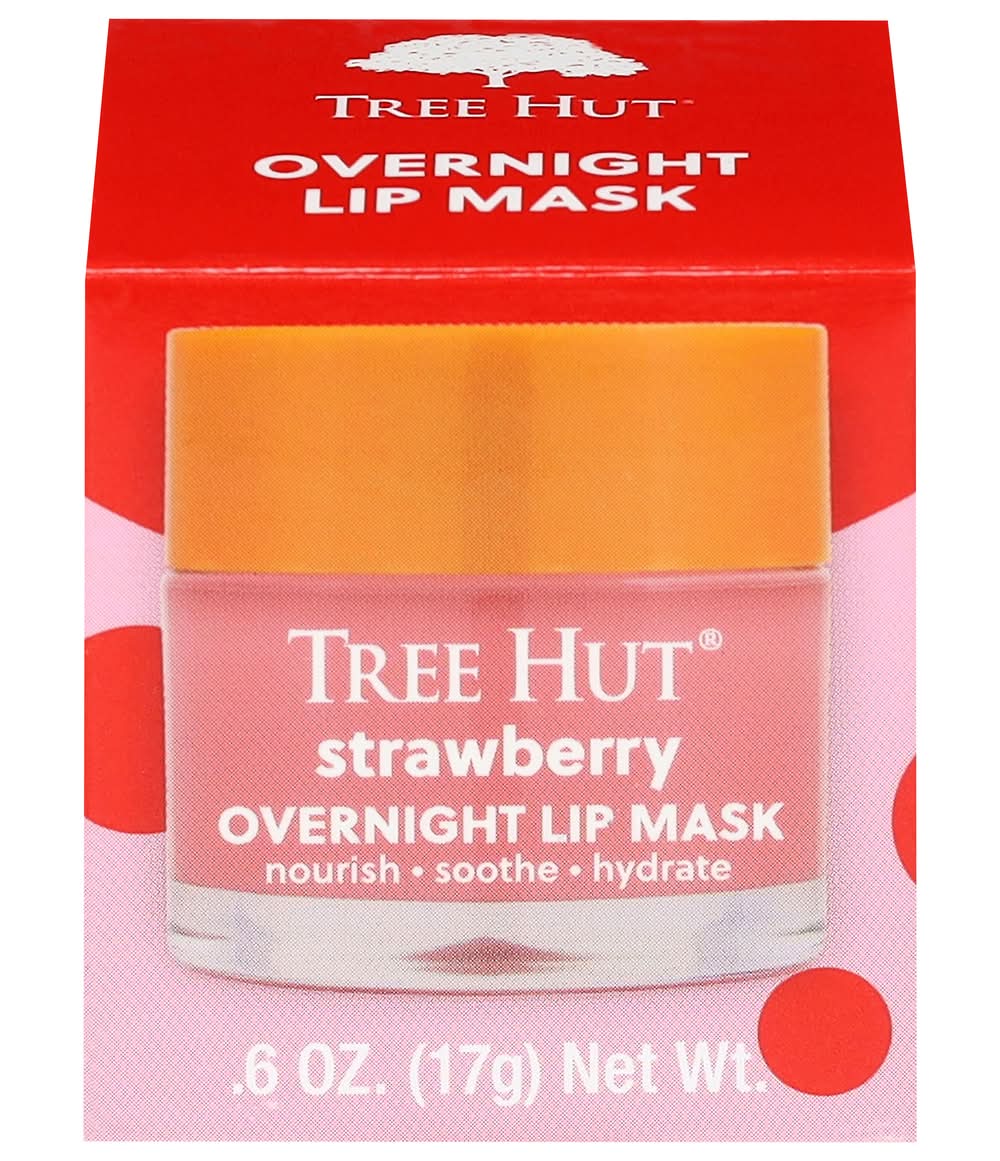 Tree Hut Strawberry Overnight Lip Mask (0.6 oz)