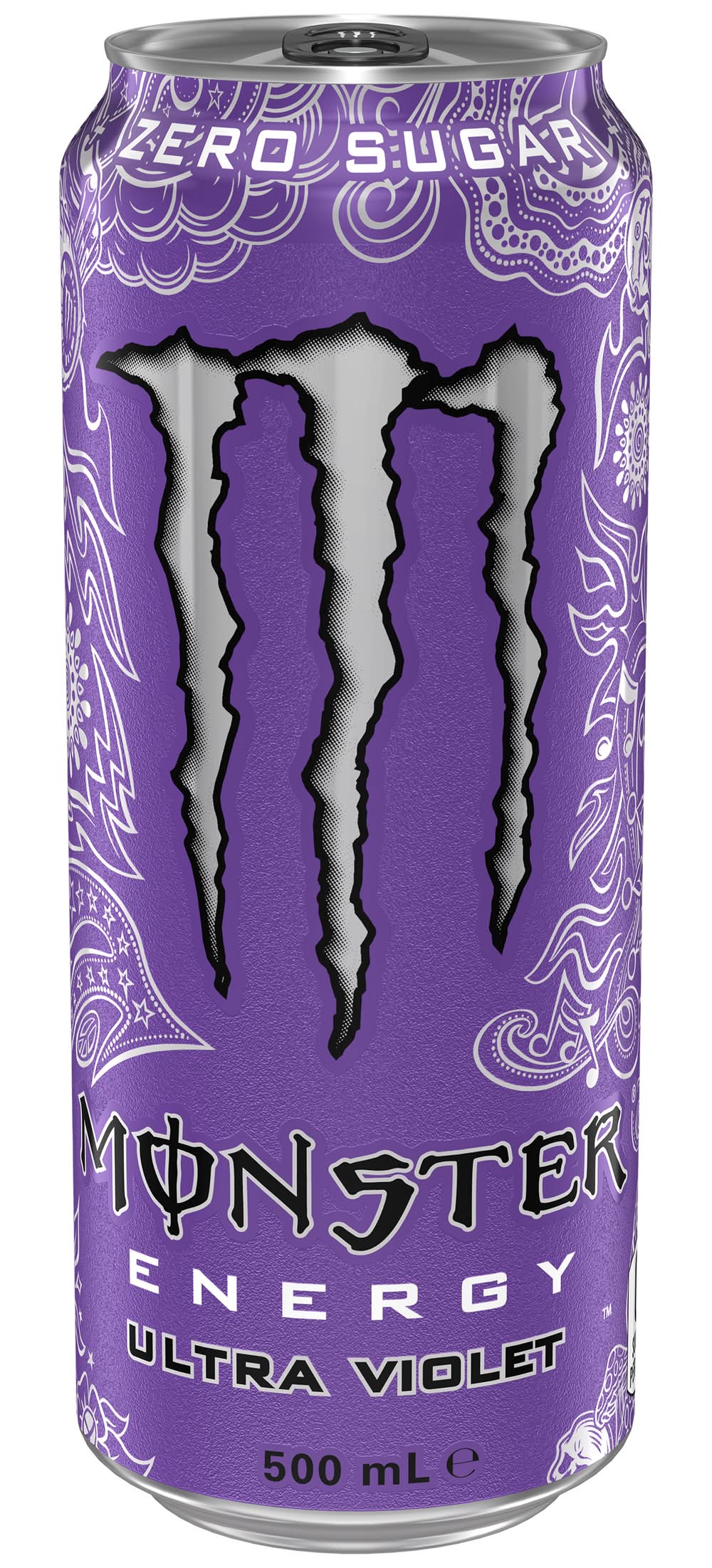 Monster Energy Zero Sugar Energy Drink, Ultra Violet (500mL)