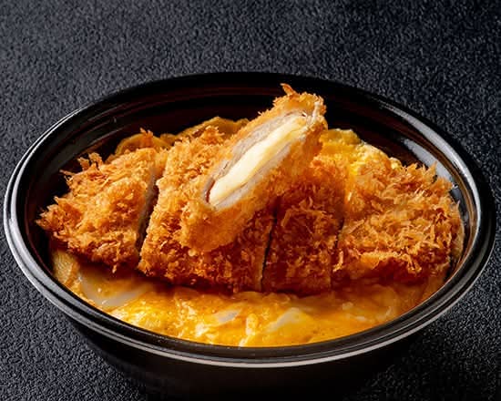 熟成ハーフチーズ重ね焼きかつ丼