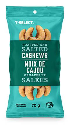 7-Select Whole Roasted Salted Cashew 70g