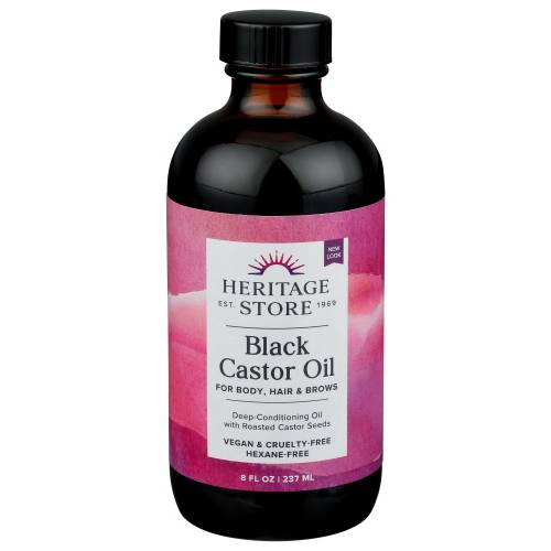 Heritage Store Black Castor Oil