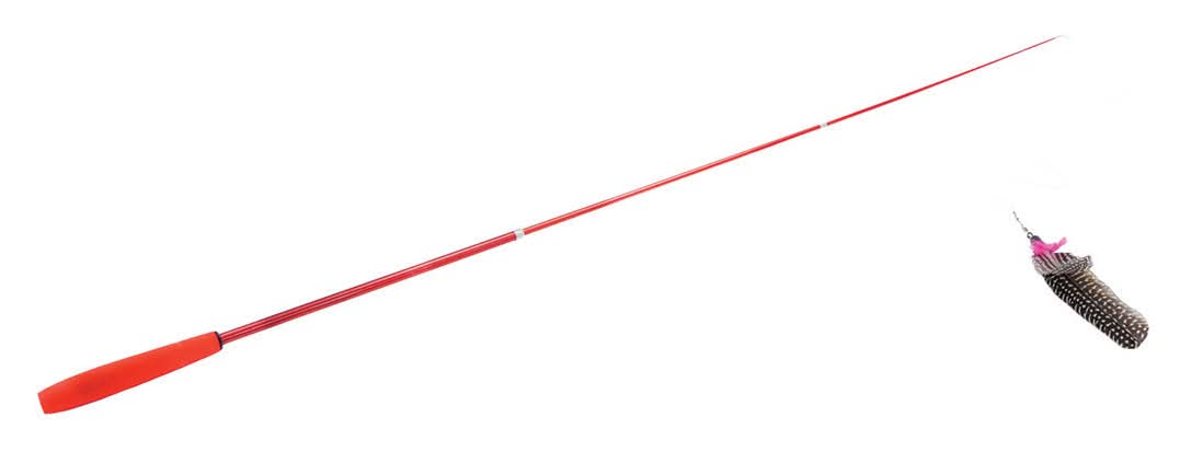 Turbos Telescoping Flying Teaser Cat Toy