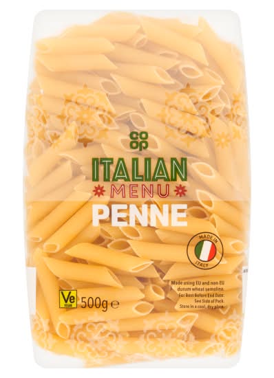 Co-op Italian Menu Penne Pasta (500g)