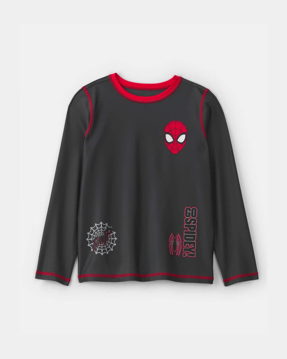 Boys ©Marvel Spider-Man Rashguard - Black - 14