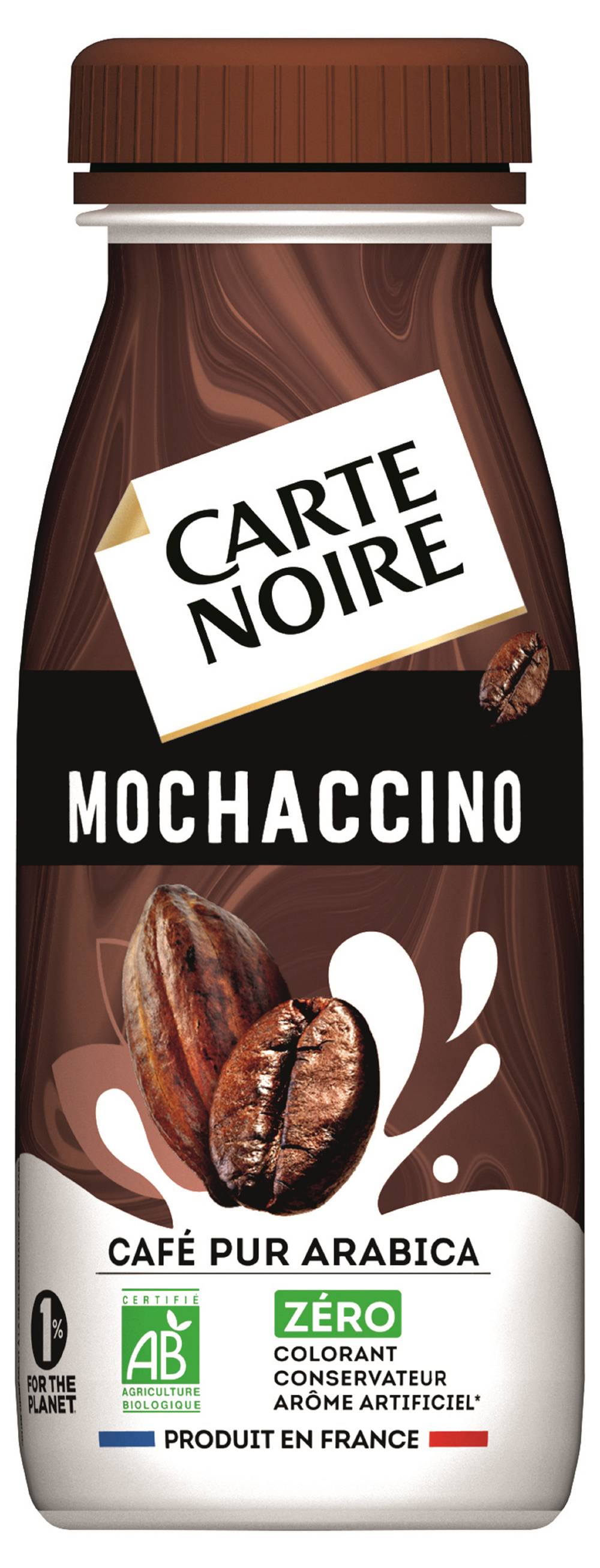 Carte Noire - Prêt à boire mochaccino bio (250 ml)