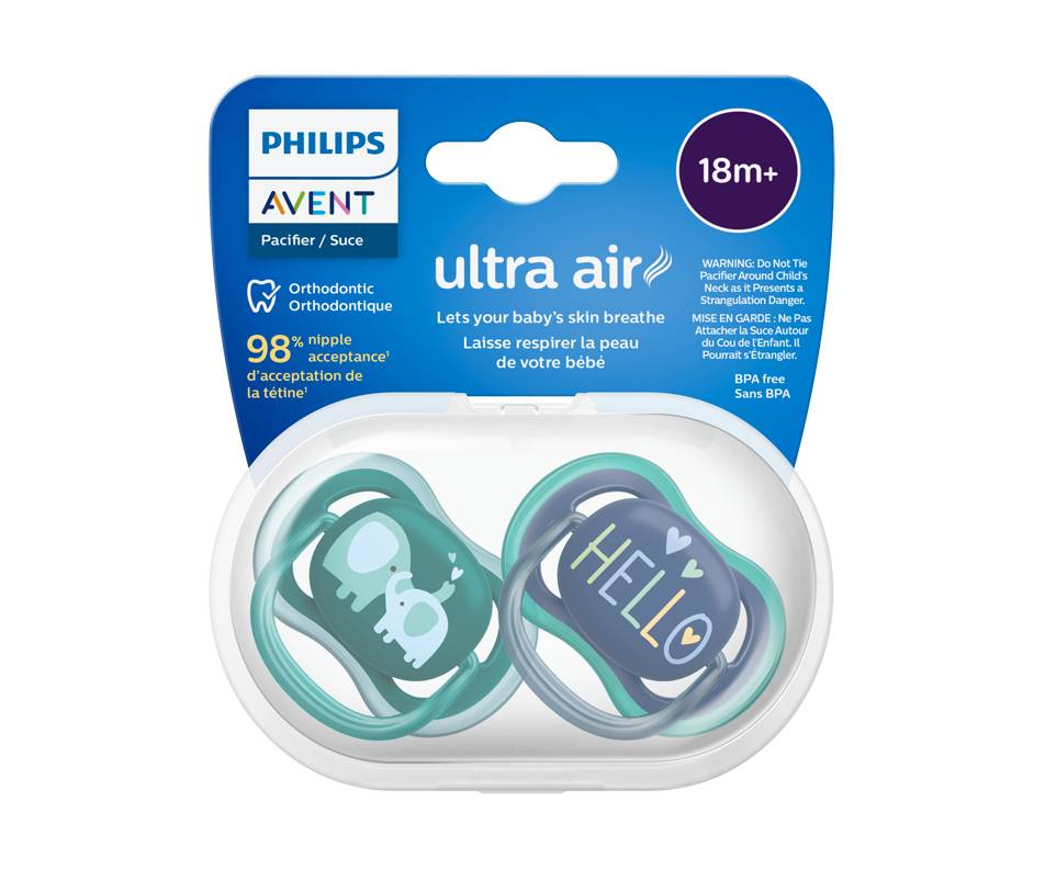 Philips avent pacifiers (2 unités)