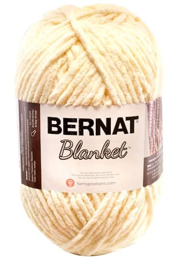 Bernat Extra Yarn Blanket, Vintage White (10.5 oz)