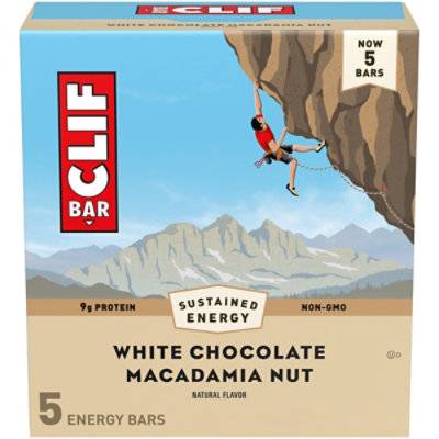 Clif 5Pk White Choc Macadamia - 5-2.4Z
