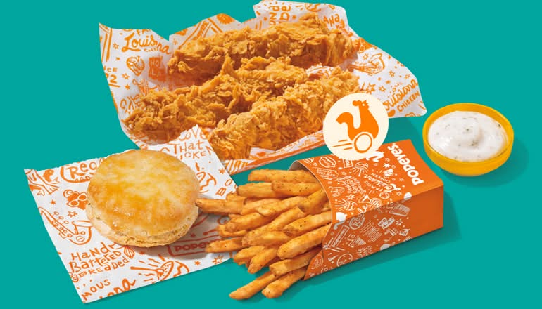 3Pc Tenders Meal Deal