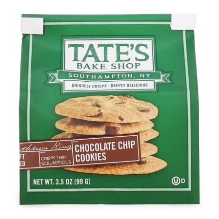 Tate's Chocolate Chip Cookies 3.5oz
