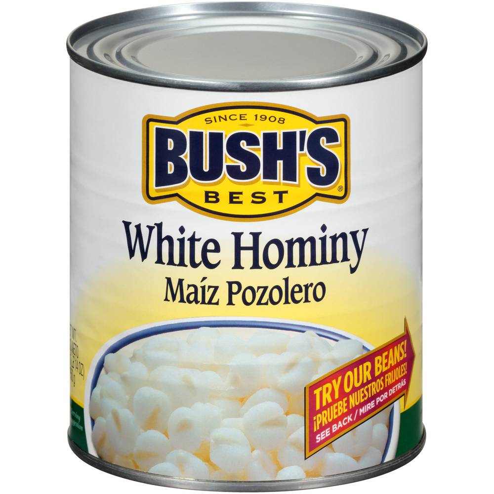 Bush's Maiz Pozolero White Hominy (1.88 lbs)