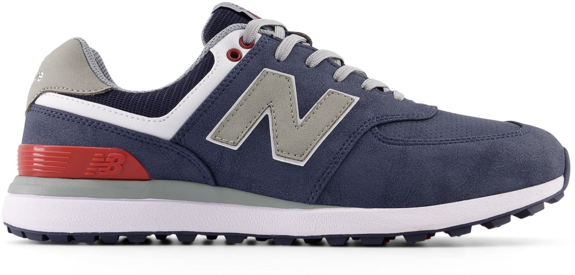 New Balance Men's 574 Greens V2 Golf Shoes (Navy, 11.5)