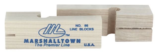 Marshalltown 3.75 In. L Wood Wood Line Blocks