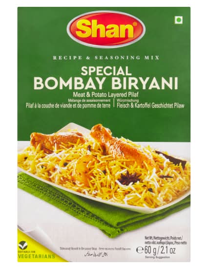 Shan Recipe & Seasoning Mix Special Bombay Biryani (60g)