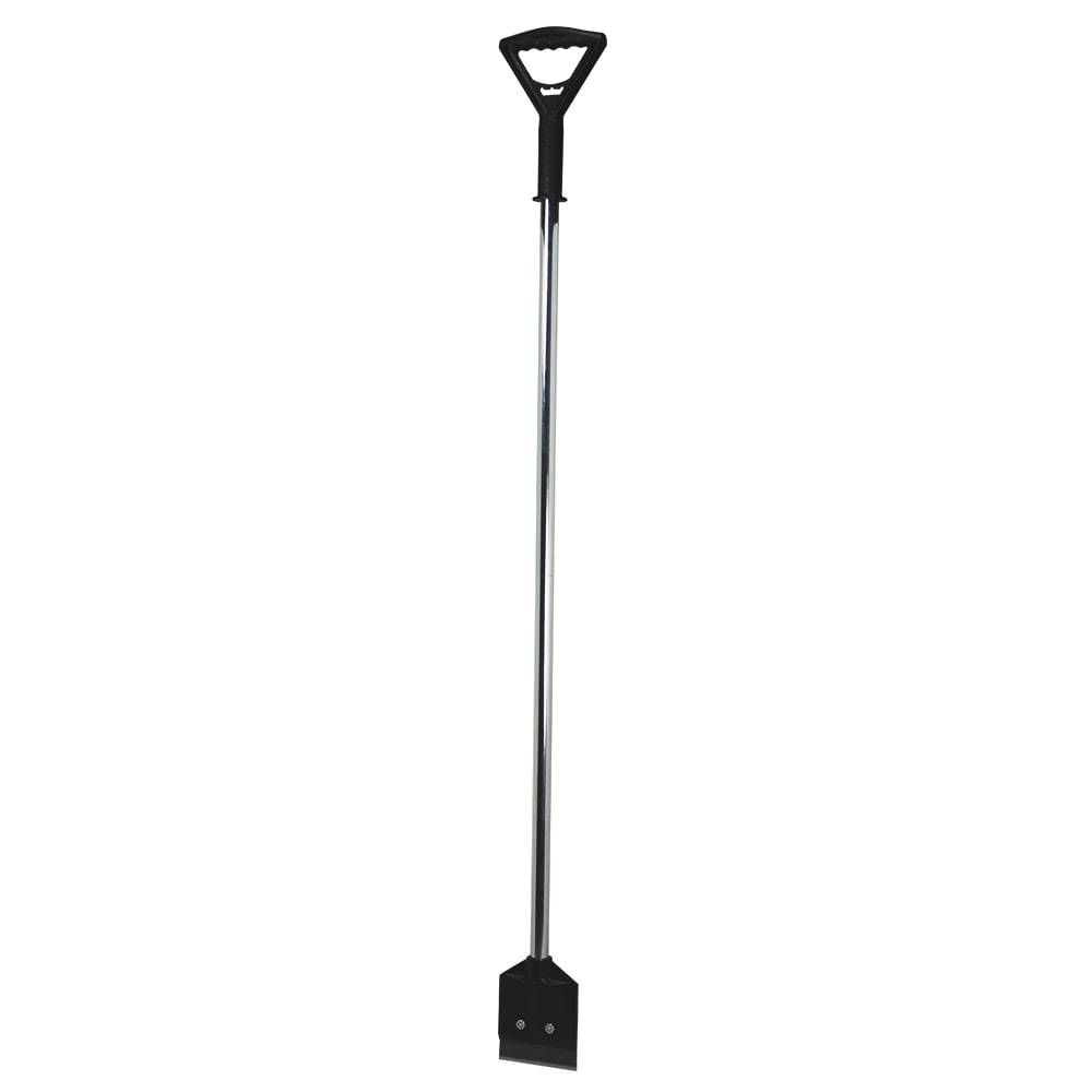 Warner 4-in Carbon Steel Heavy Duty Floor Scraper with 48-in Handle | 34792