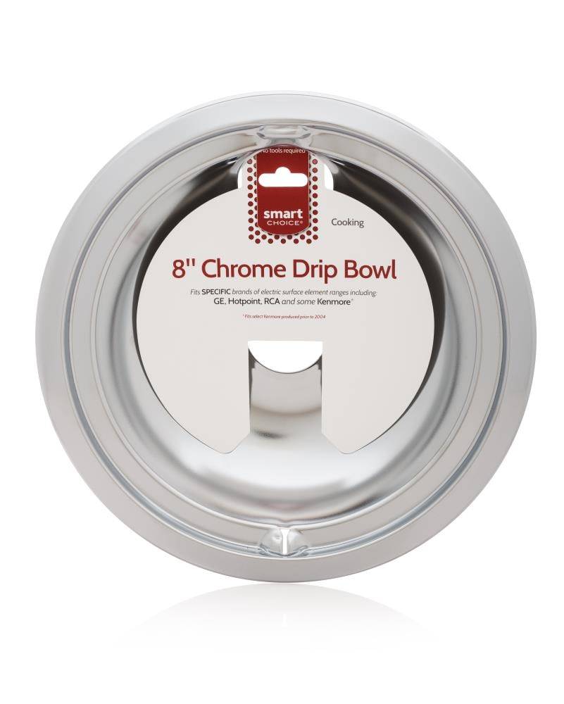 Smart Choice Universal Electric Range Drip Pan (Chrome) | L304430999