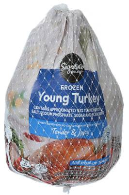 Signature Farms Whole Turkey Frozen - Weight Between 8-12 Lb