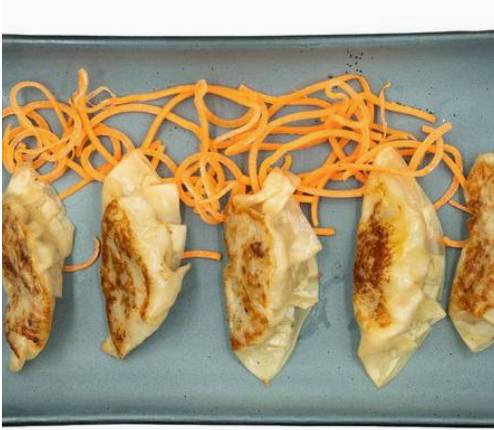 Dumplings Lomo de Cerdo al vapor