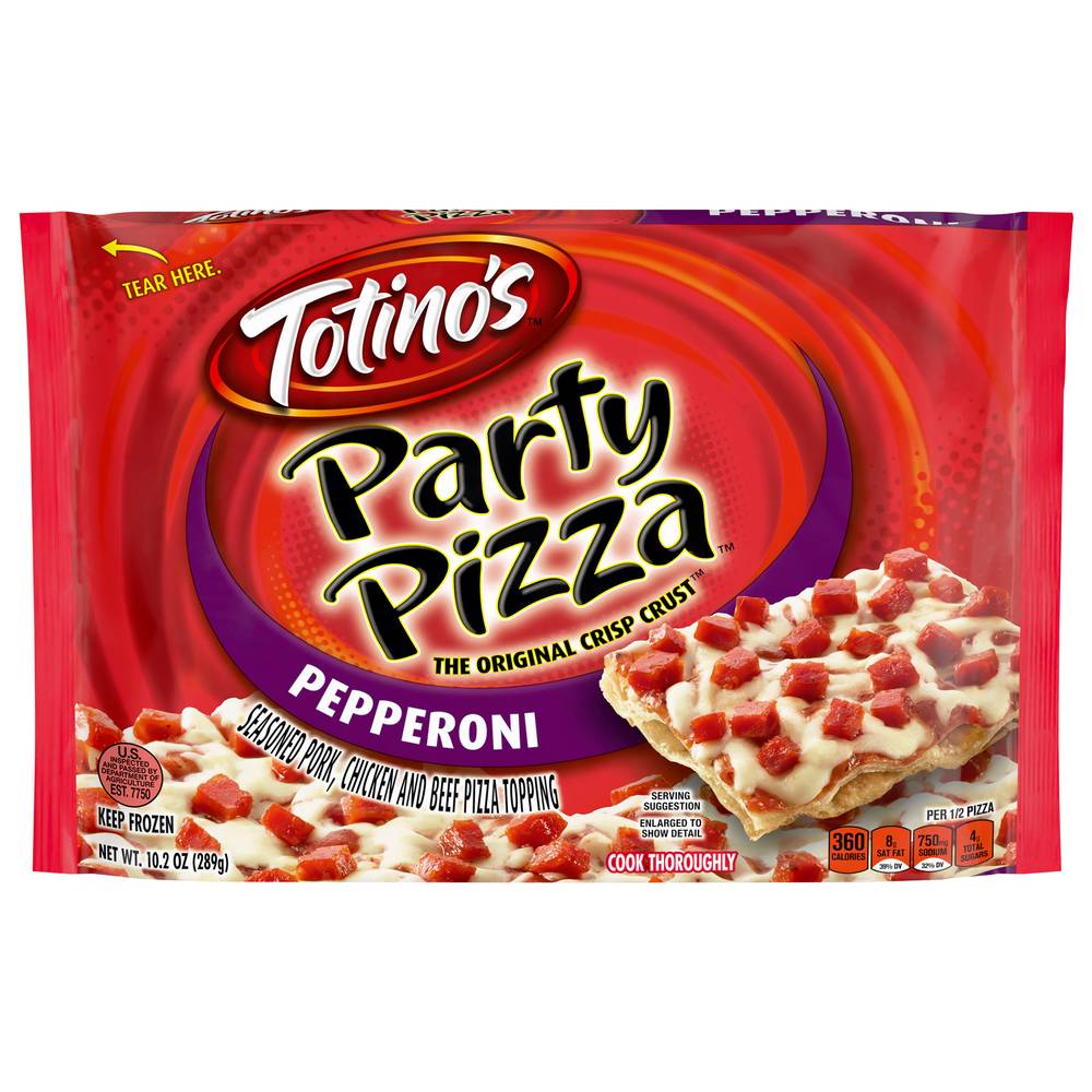 Totino's Pepperoni Party Pizza (10.2 oz)