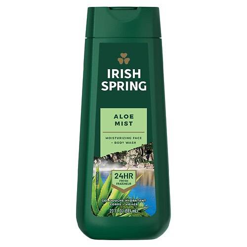 Irish Spring Aloe Mist Body Wash for Men - 20.0 fl oz