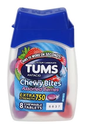Tums Assorted Berries Chewy Bites 8-Pack